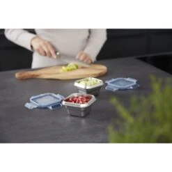 Tefal Masterseal RVS Vershouddoos Vierkant 0.2 L -Beste Keukenspullen 104 0810 6 1