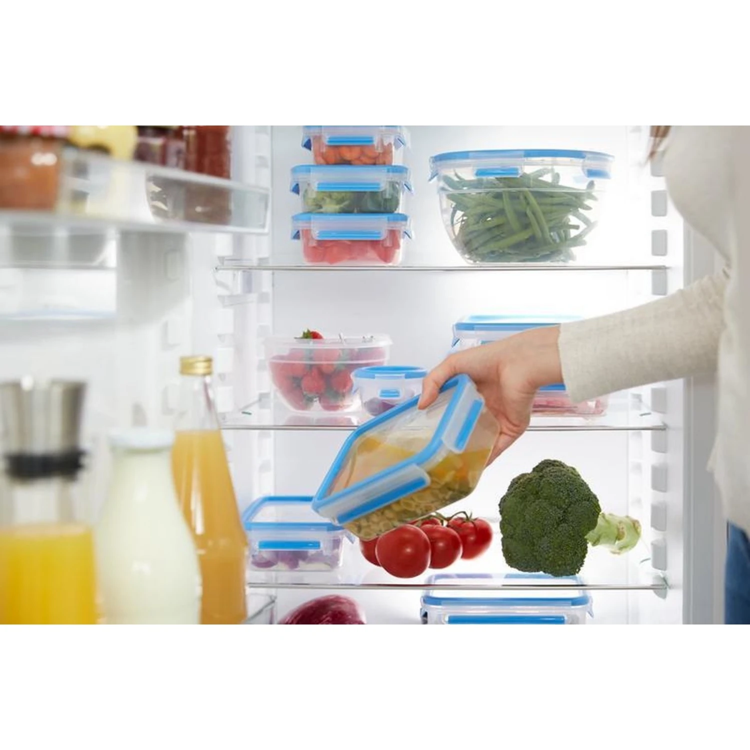 Tefal Fresh Vershouddoos 100% Lekvrij - Inhoud1,2L - Rechthoekig 7 Tefal Fresh Vershouddoos 100% Lekvrij - Inhoud1,2L - Rechthoekig - Afbeelding 5