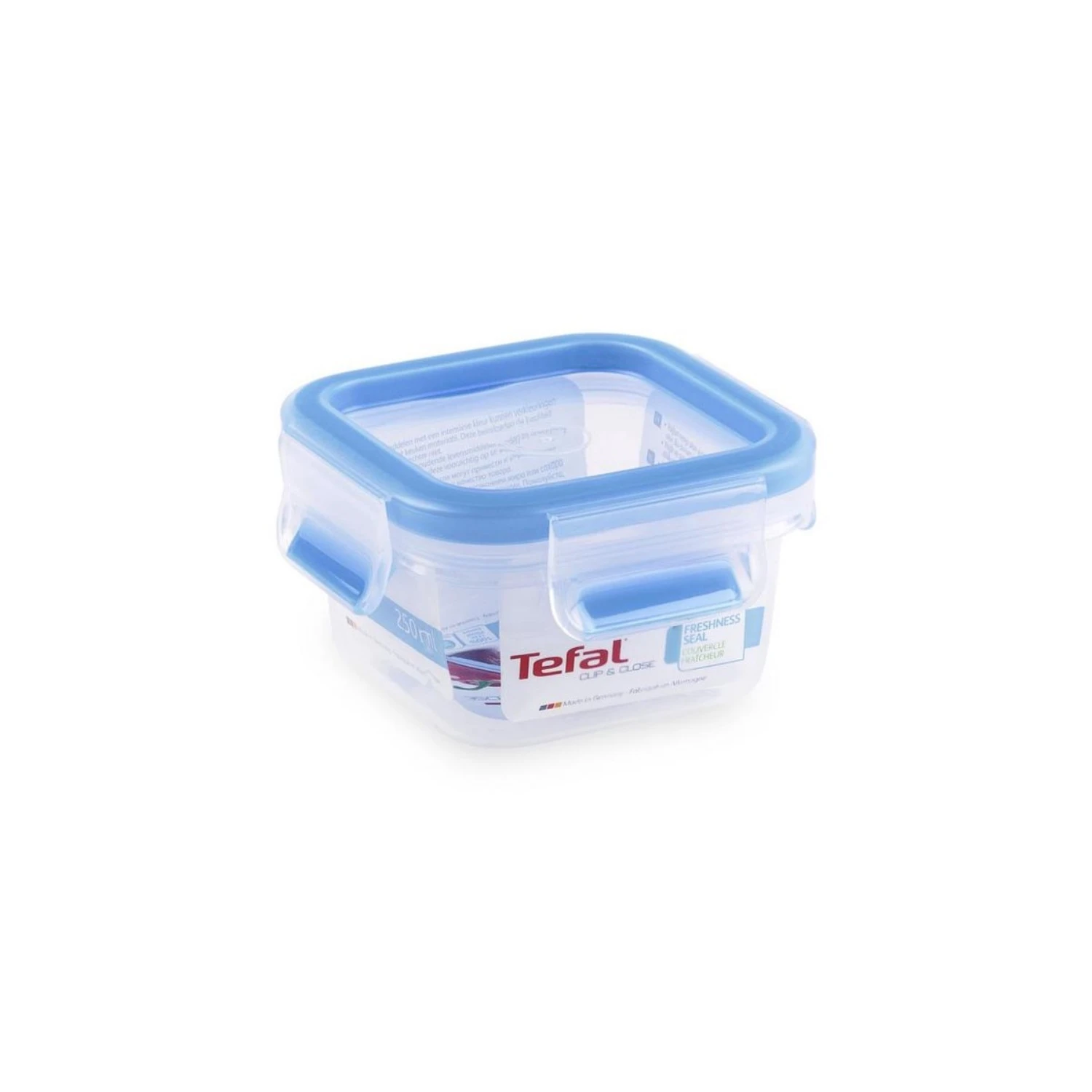 Tefal Fresh Vershouddoos 100% Lekvrij - Inhoud0,2L - Vierkant 4 Tefal Fresh Vershouddoos 100% Lekvrij - Inhoud0,2L - Vierkant - Afbeelding 2
