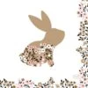 Paas Servetten Blooming Bunnies 24x24 Cm -Beste Keukenspullen 105 0762 1 1