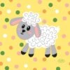 Paas Servetten Hoppy Easter 24x24 Cm -Beste Keukenspullen 105 0766 1