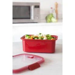 Curver Smart Microwave Steamer Rechthoek 1,2L -Beste Keukenspullen 141 3118 5 1