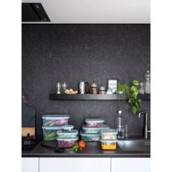 Curver Smart Fresh Eco Vershoudbakje Recht Hoekig 0,7L -Beste Keukenspullen 141 4063 4 1