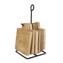 Onderzetters Met Houder 6 Stuks 11x11x22cm