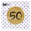 Servetten 50th Birthday 33x33 Cm -Beste Keukenspullen 5ecf4f690fc0ddc45f9f890ee4f4f63b