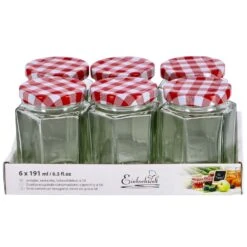 Weck Potjes 6 Stuks 19 Cl -Beste Keukenspullen 8f6f70e776aa8f7be28017d22e808015