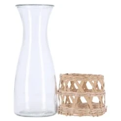 Merkloos Karaf Met Rattan 1200 Ml -Beste Keukenspullen a391ba30b11e39a9bbeb54317aad0004
