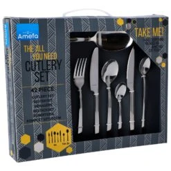 Amefa Bestekset Manille 42 Delig -Beste Keukenspullen bad073fb3d9116a4b0d3fe6cd4caa40c