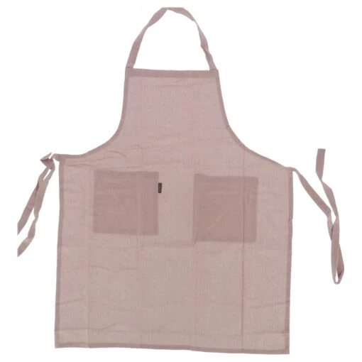 Linen & More Keukenshort Indi Light Pink 75 X 90 Cm - Afbeelding 2
