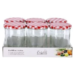 Weck Potjes 6 Stuks 44 Cl -Beste Keukenspullen d3644f39fddb500a80ed3224dbc871a1